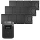 EcoFlow DELTA EU + 3 x 110W Solar Panels 